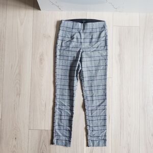 Democracy Pants Womens 4 Petite Gray Dress Trousers